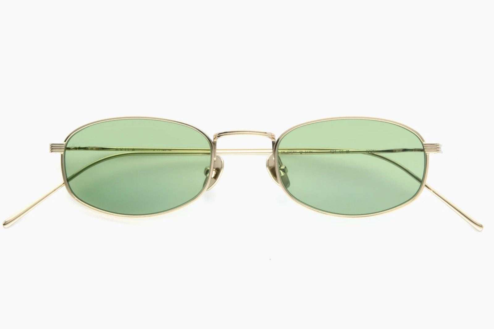 Akila Icon - Gold - Light Green Sunglasses