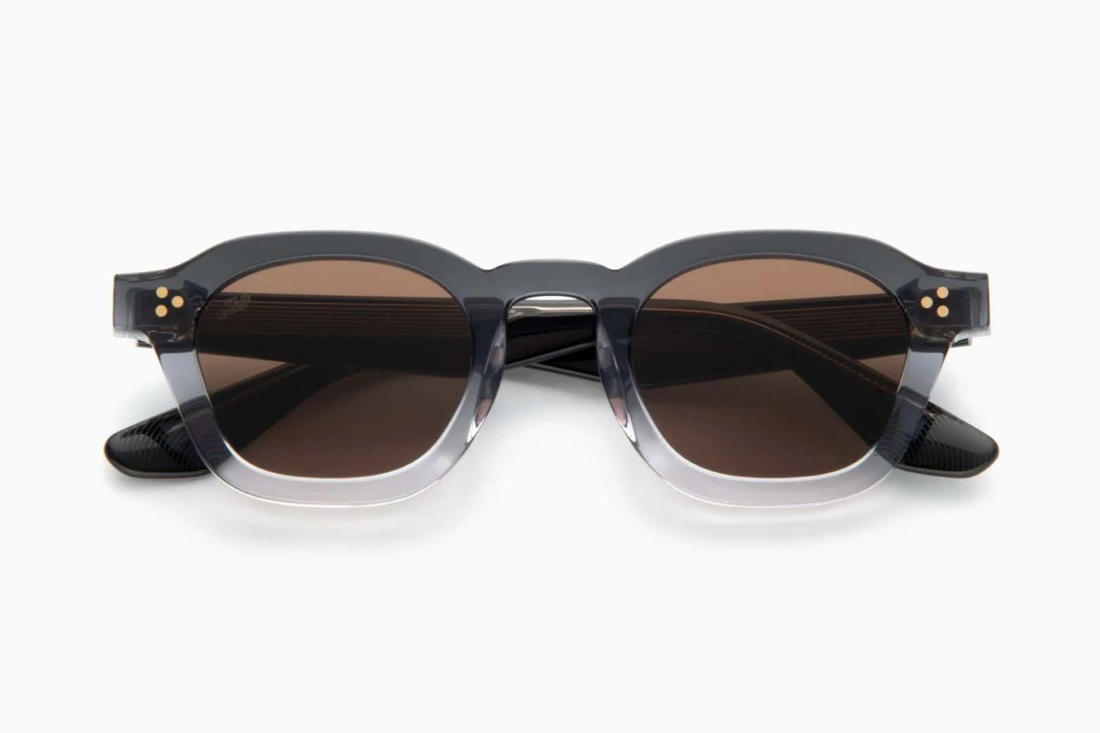 Akila Logos - Black Gradient Brown Sunglasses