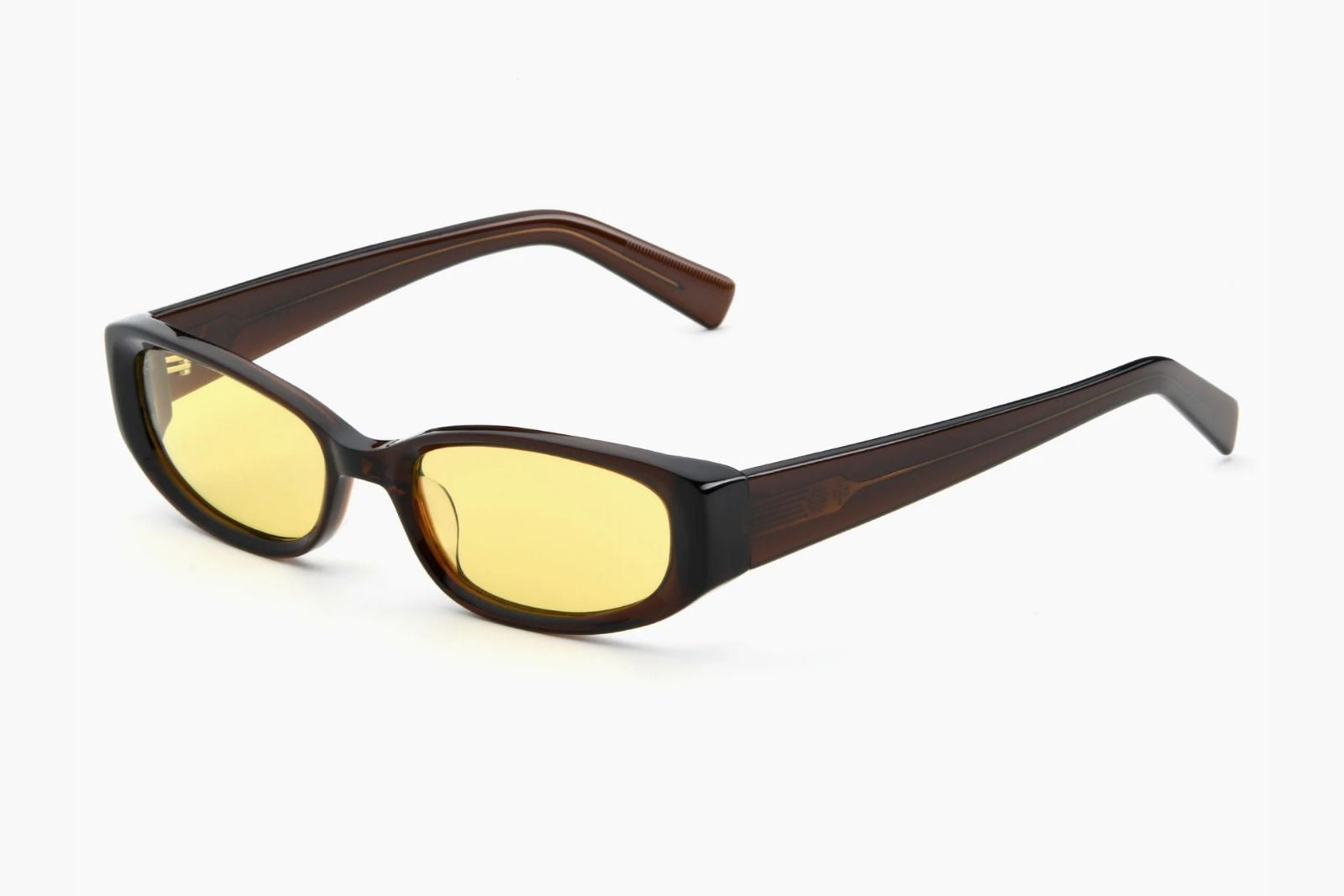Akila Mira - Espresso Yellow Sunglasses