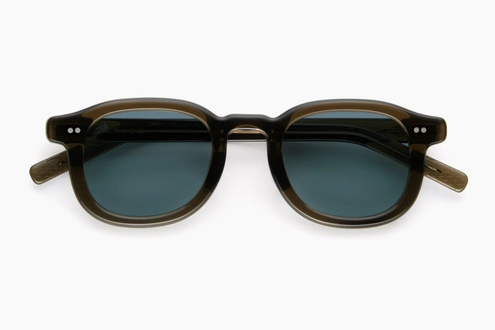 Akila Musa - Brown - Light Adaptive Green Sunglasses