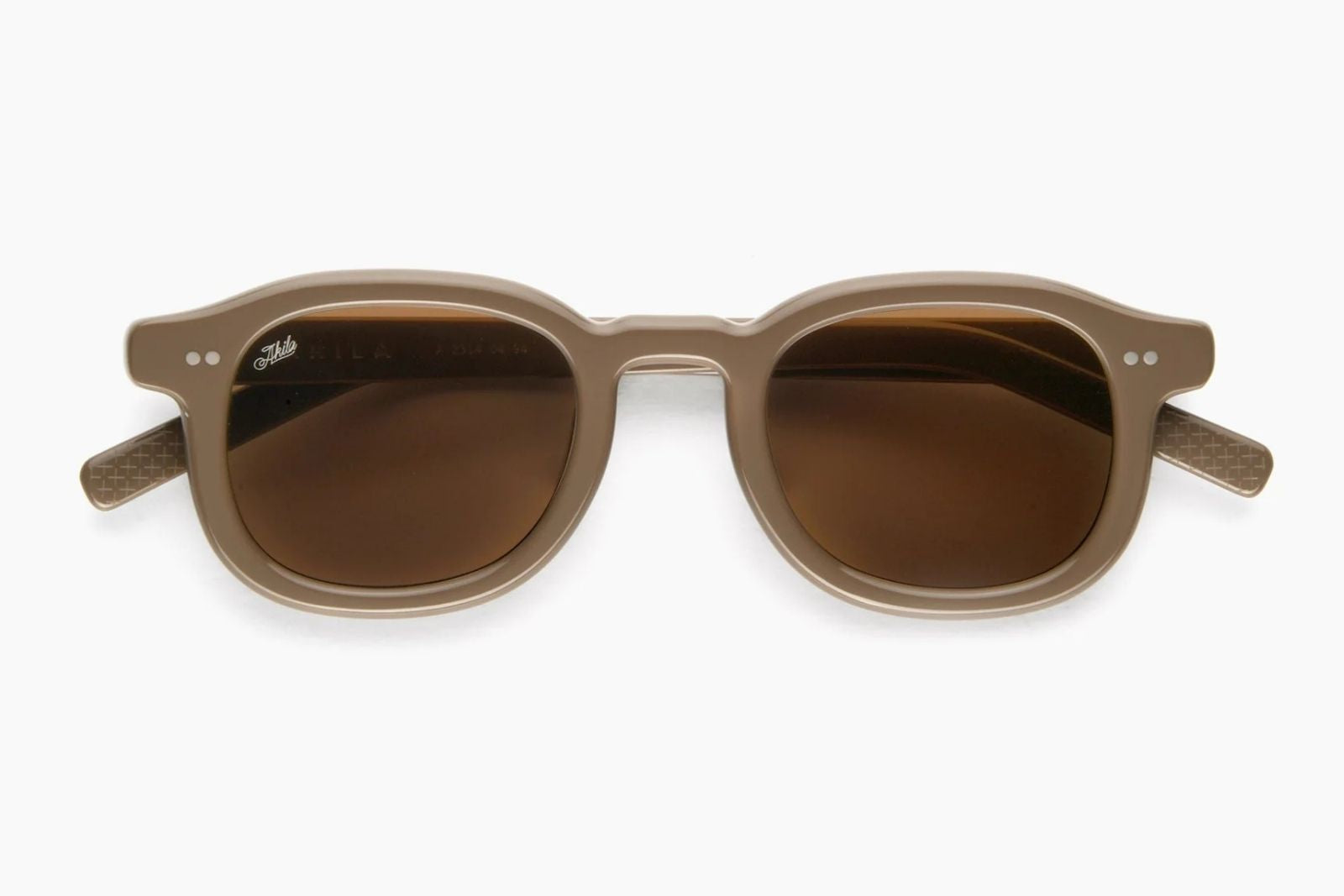 Akila Musa - Solid Grey - Brown Sunglasses