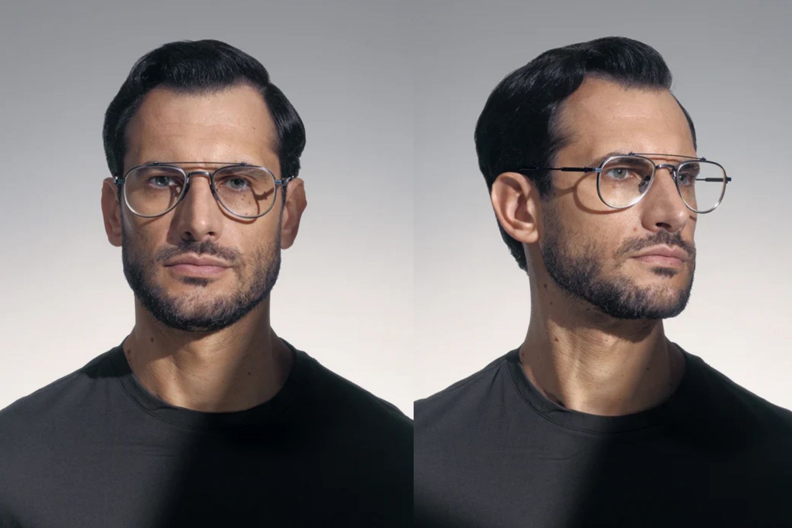 Akoni Calisto Eyeglasses on Model