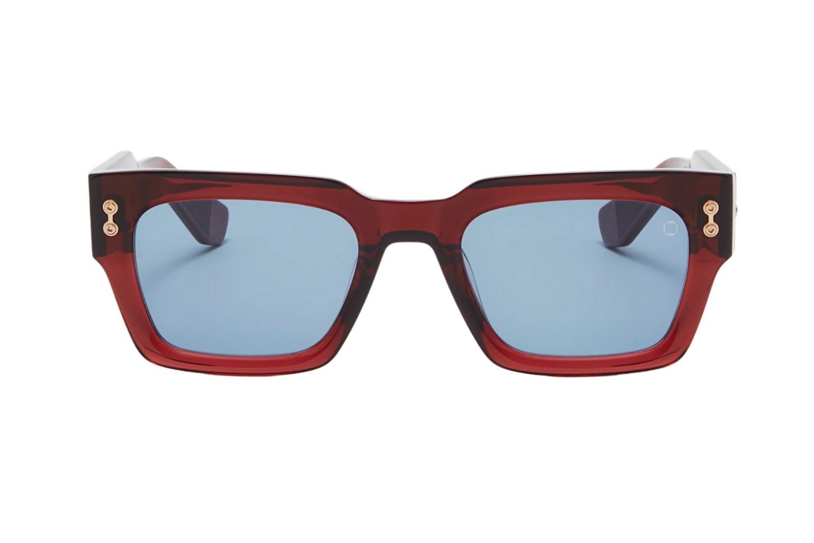 Akoni Cosmo Sunglasses in Crystal Burgundy Sunglasses