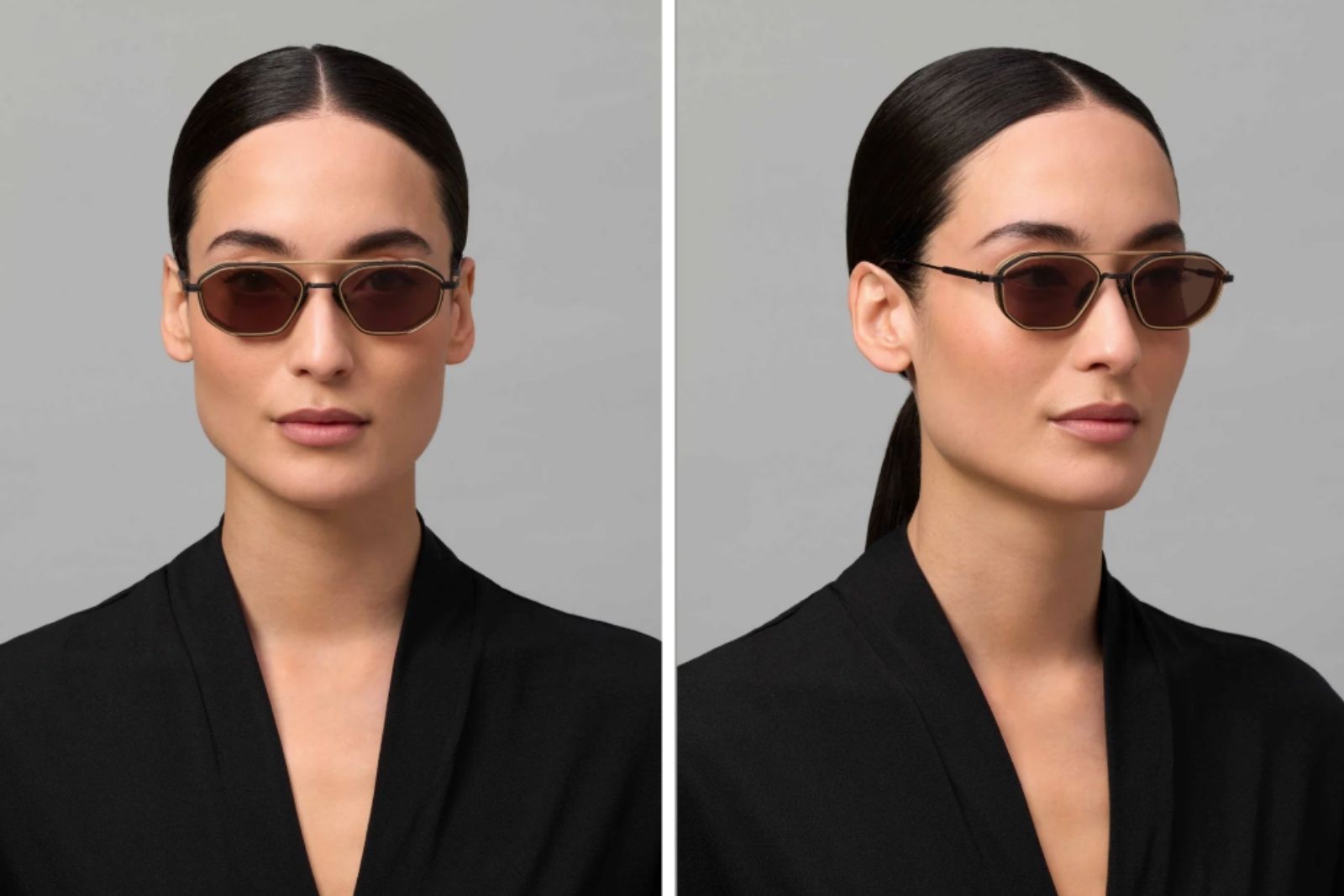 Akoni Eris Two Sunglasses on Model F
