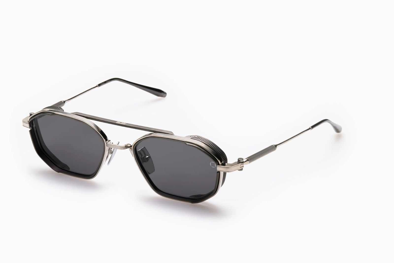 Akoni Eris Two in Brushed Sliver Sunglasses