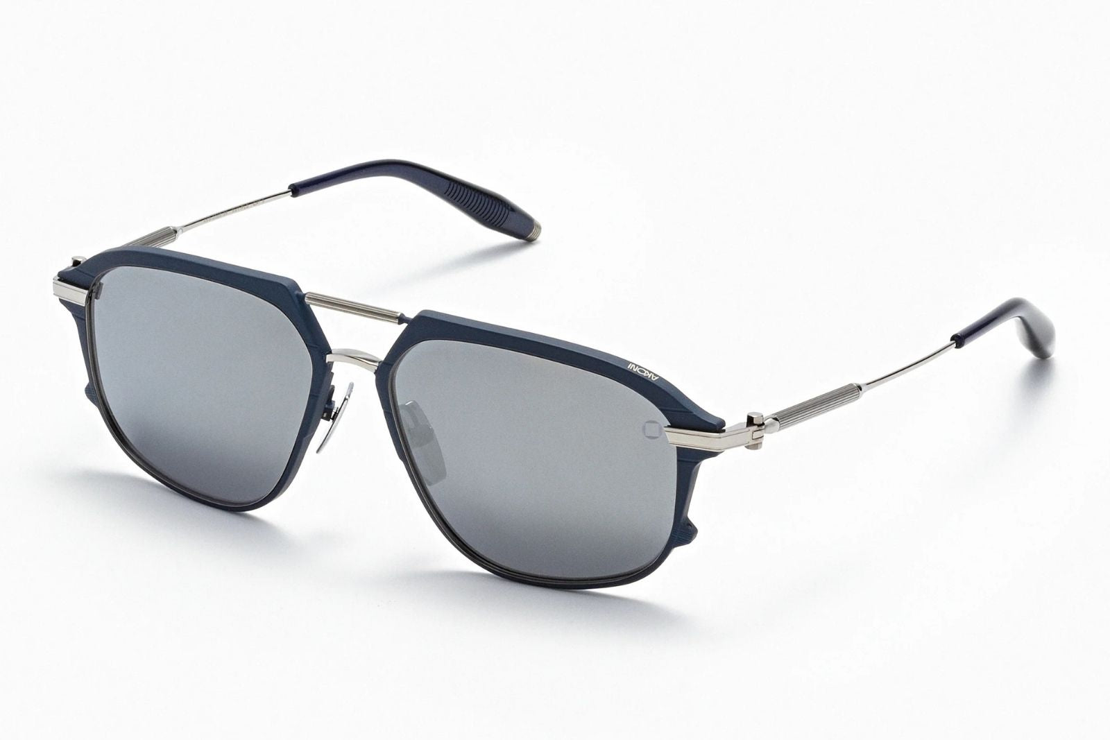 Akoni Icarus Sunglasses in Matte Navy