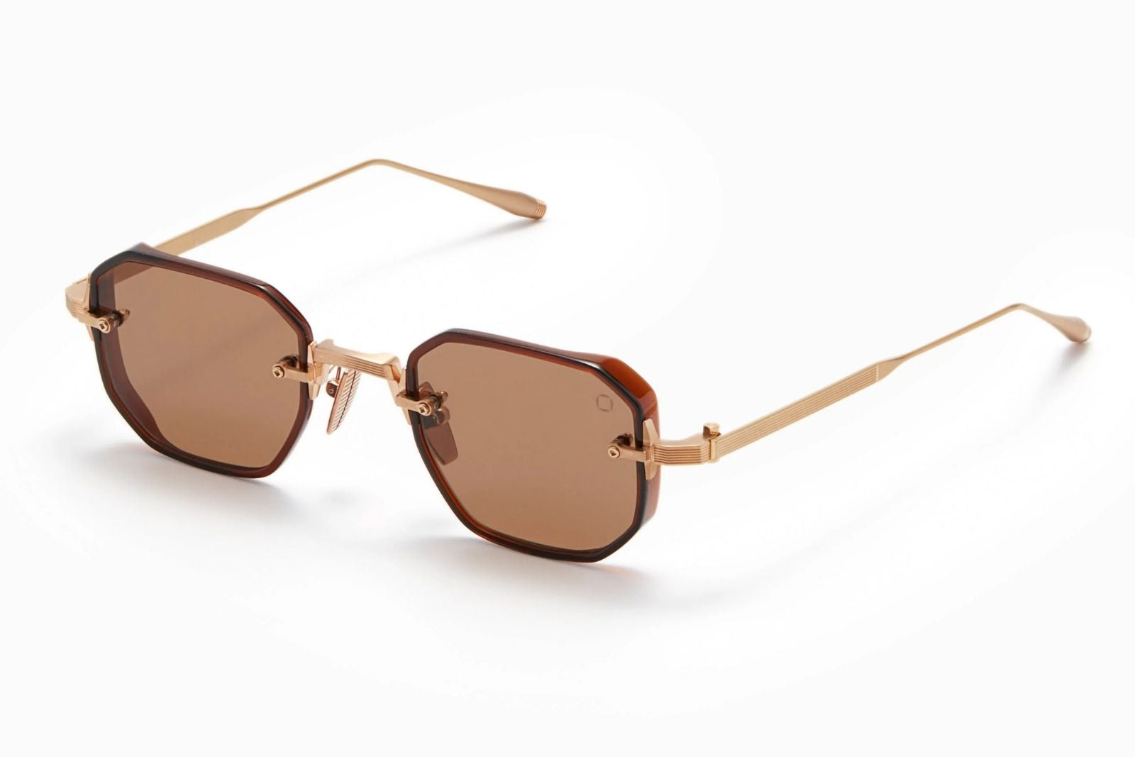 Akoni Juno - Two - Dark Crystal Brown Sunglasses