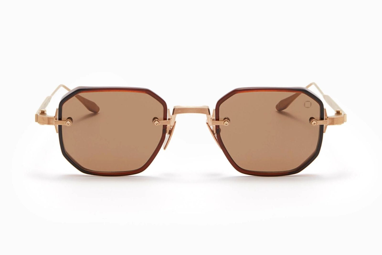 Akoni Juno - Two - Dark Crystal Brown Sunglasses