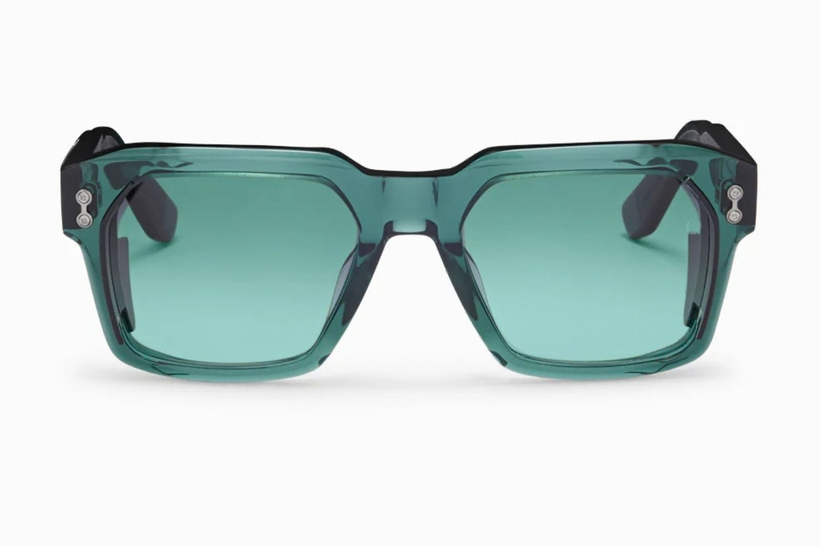 Akoni Pegasus - Two - Crystal Emerald Green Sunglasses