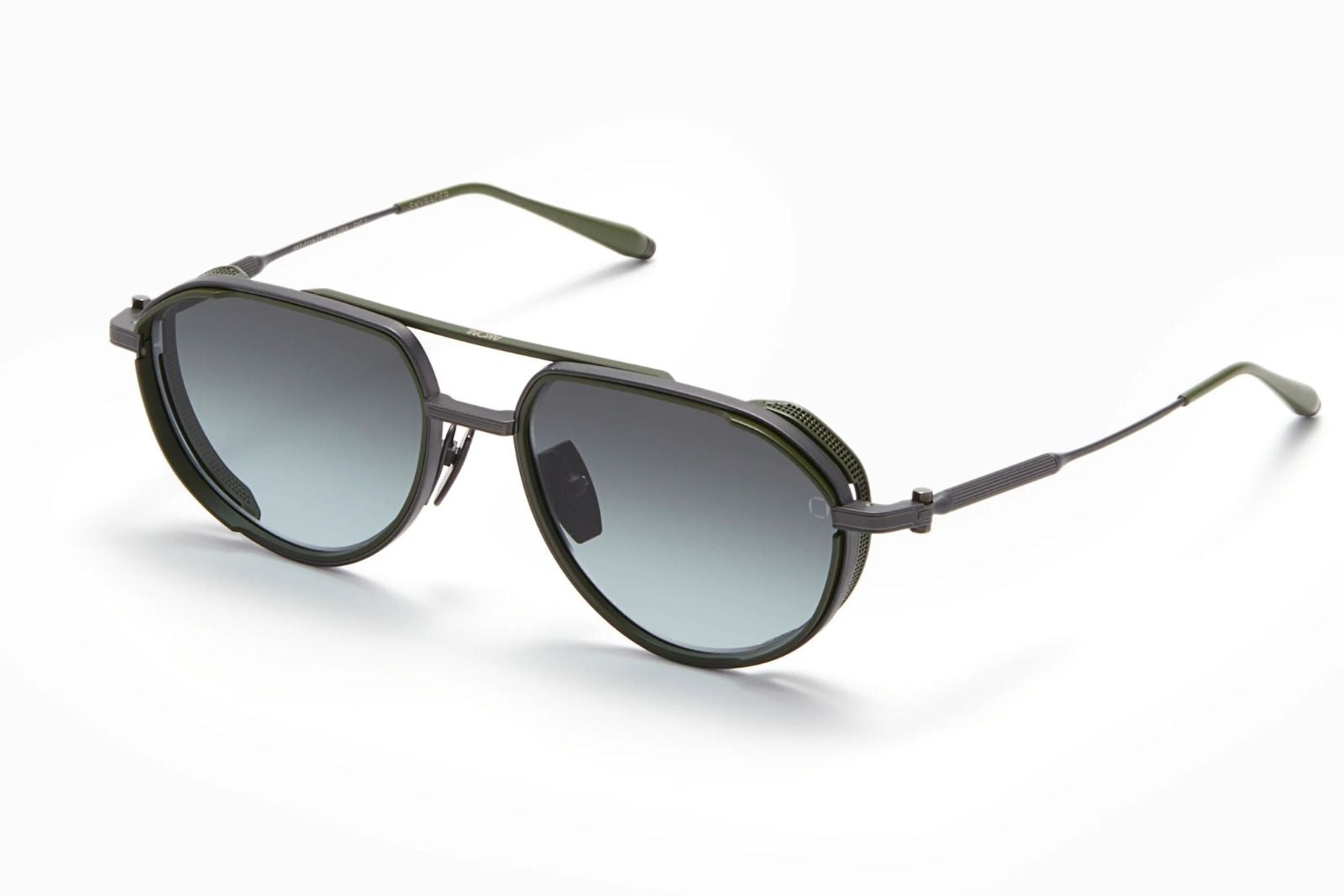 Akoni Skyracer in Black Iron Sunglasses