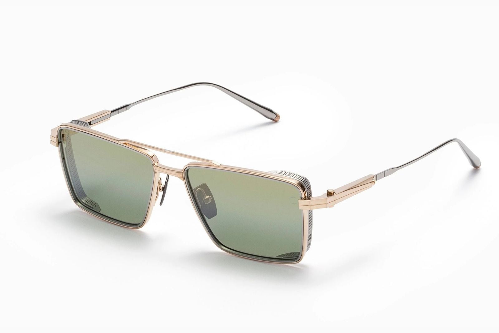 Akoni Sprint - A - Brushed White Gold Sunglasses