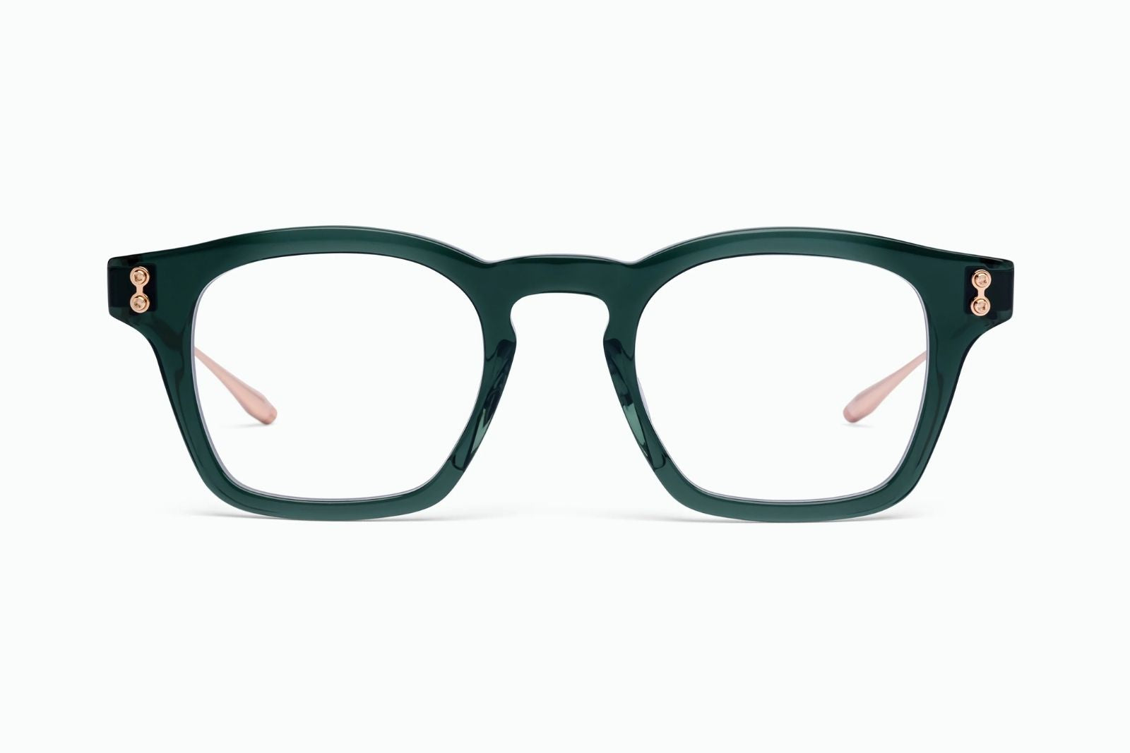 Akoni Wise Eyeglasses – Deep Emerald Green