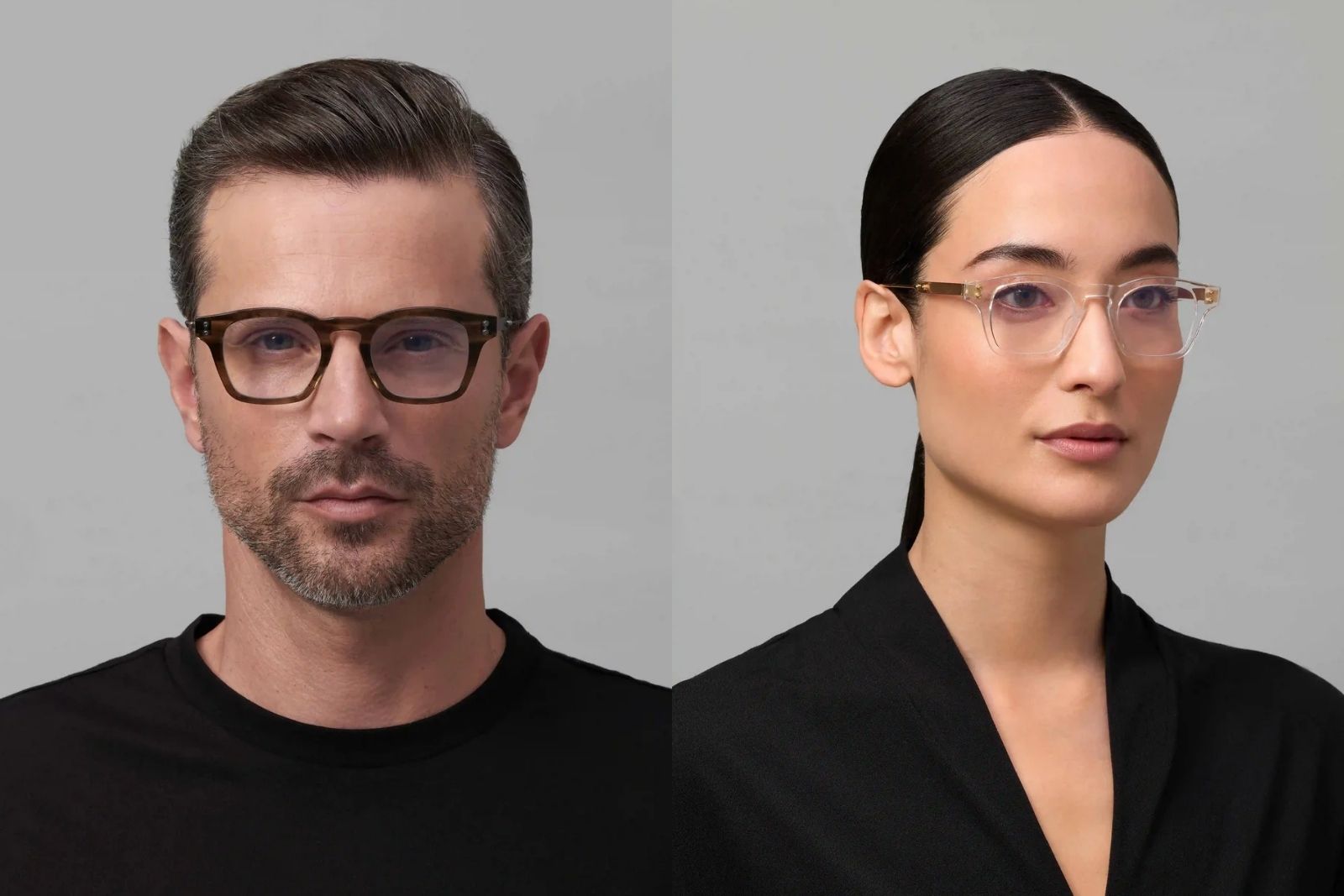 Akoni Wise Eyeglasses on Model