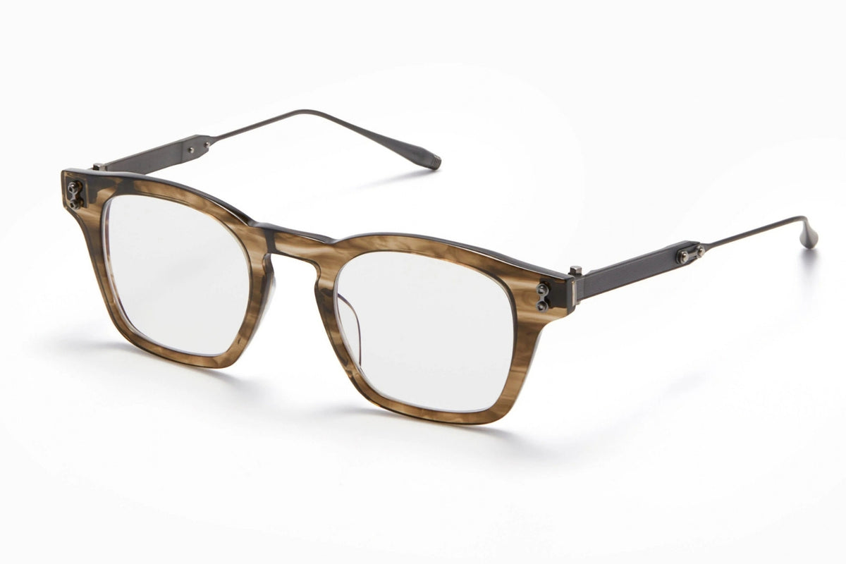 Akoni Wise Eyeglasses –  Green Tortoise Swirl