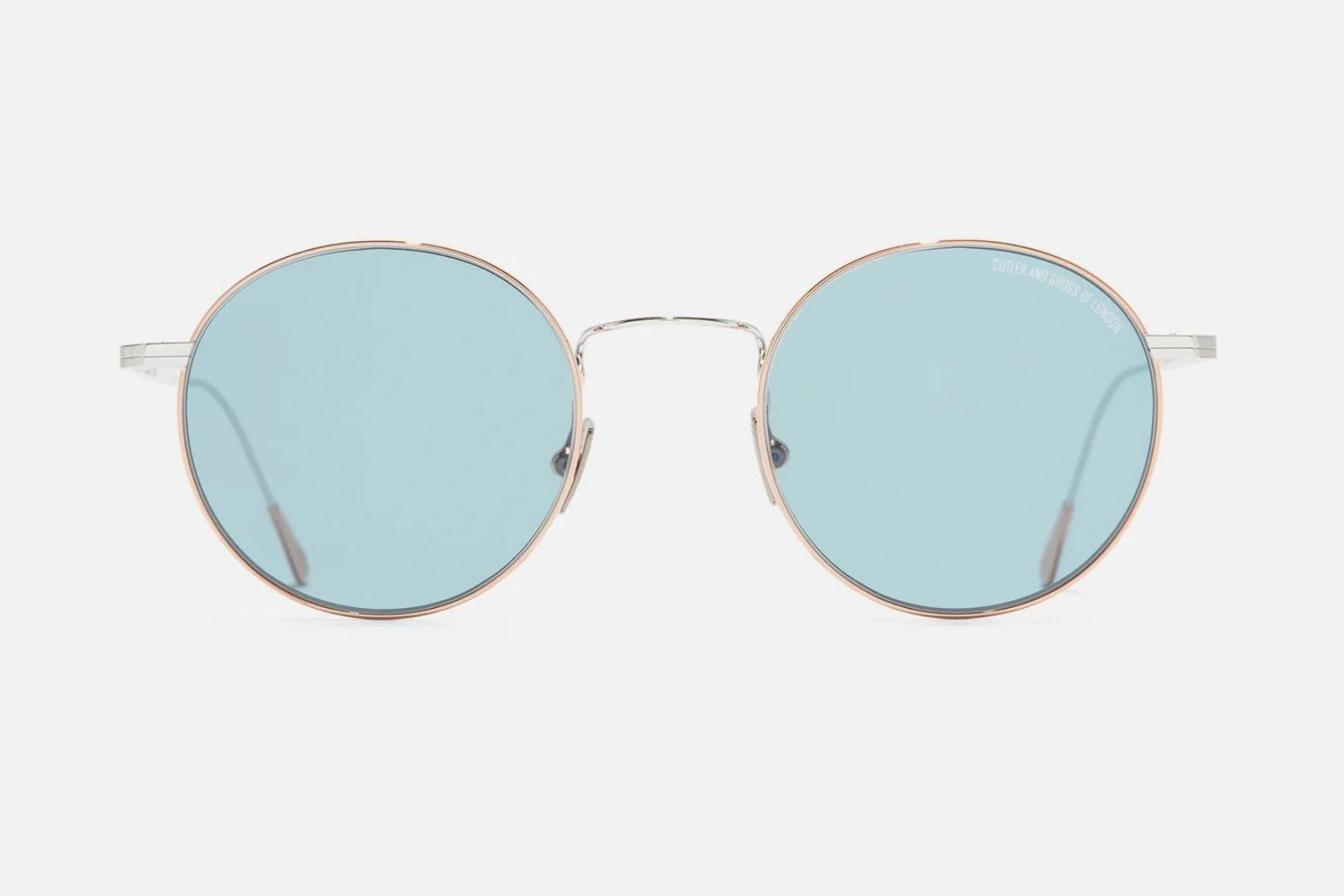 Cutler and Gross 0001 - 18K Rose Gold | 18K Rhodium Sunglasses