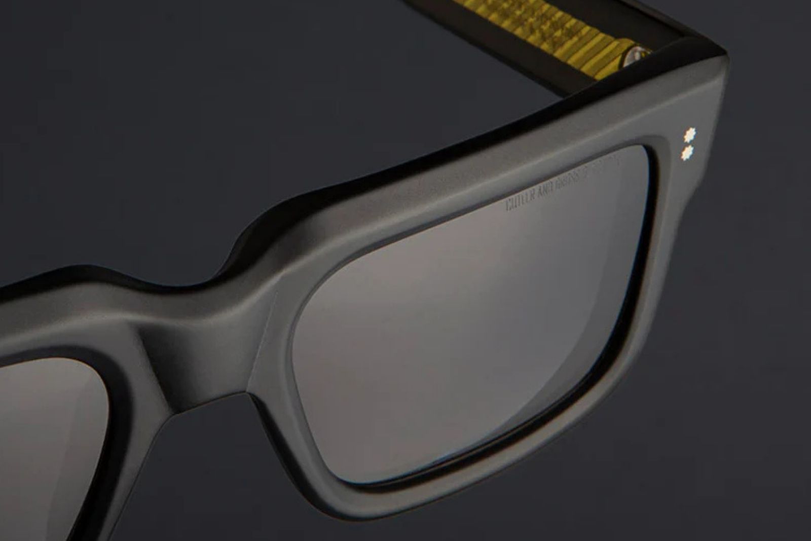 Cutler and Gross 1403 - Matte Black Sunglasses