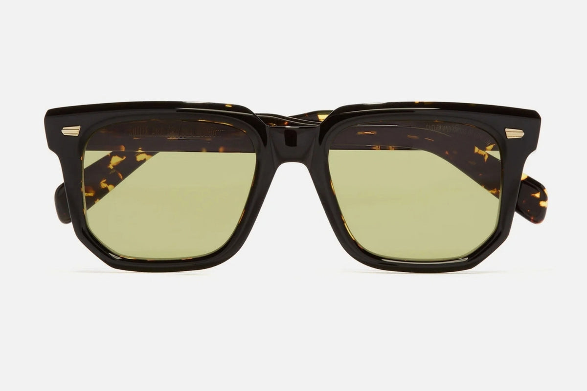Cutler & Gross 1410 - Black on Havana Sunglasses