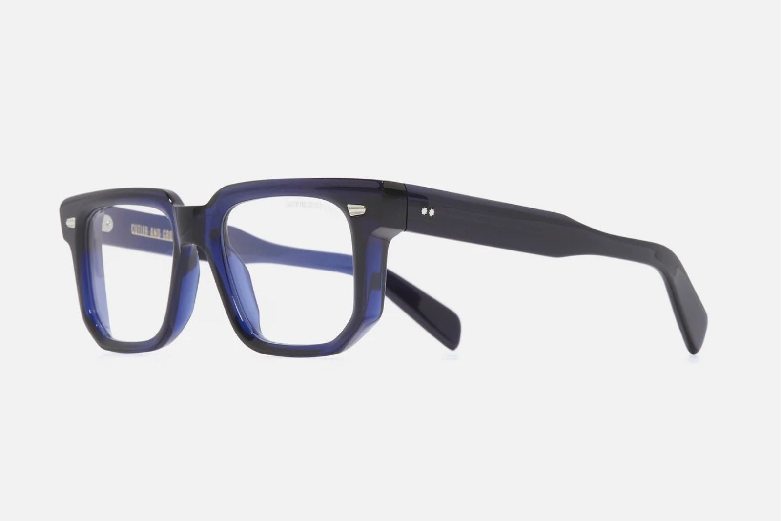 Cutler And Gross | The 1410 Eyeglasses in Classic Navy Blue