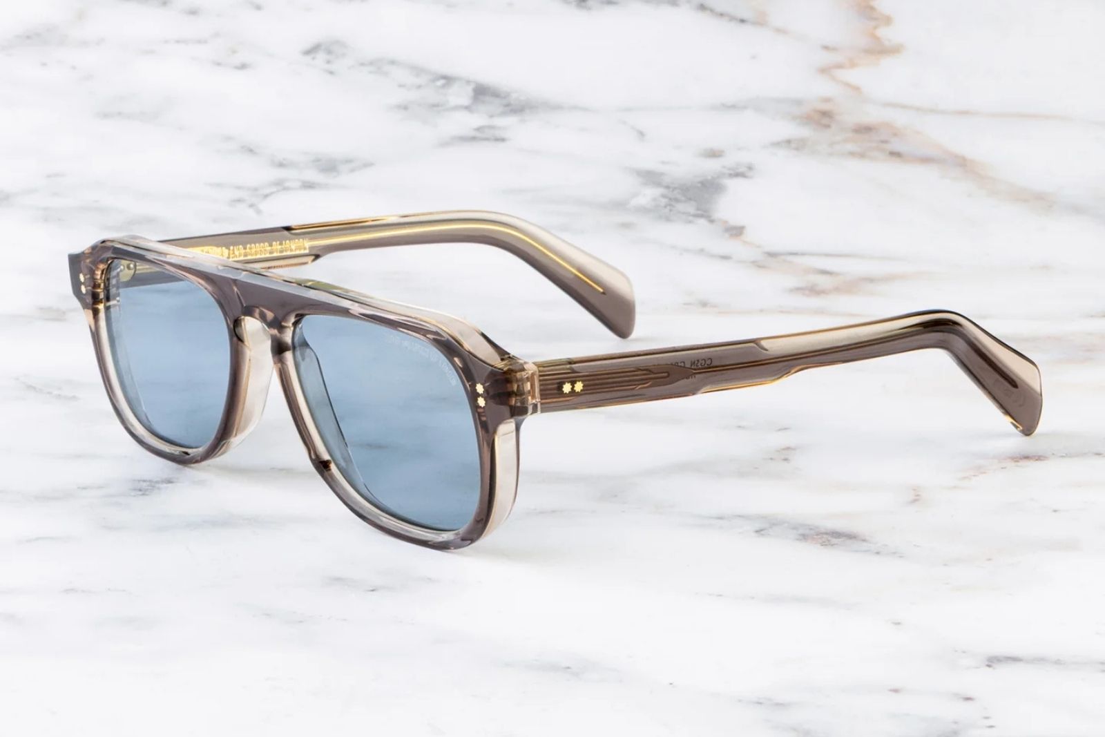 Cutler And Gross | The GR14 Sunglasses in Grey on Granny Chic