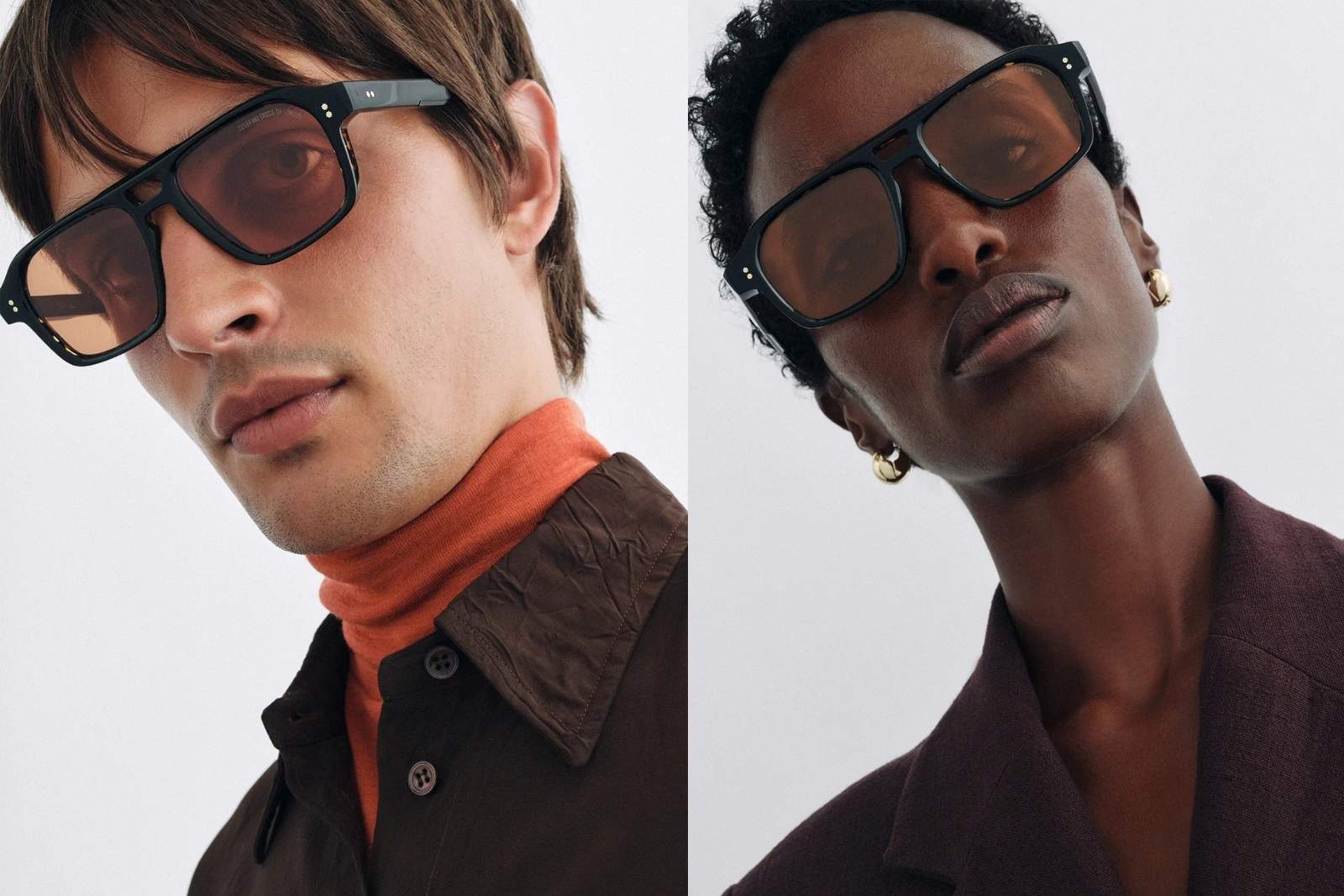 Cutler and Gross GR15 - Black on Havana Sunglasses