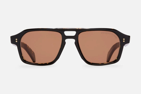 Cutler And Gross | The GR15 Sunglasses in Black on Havana