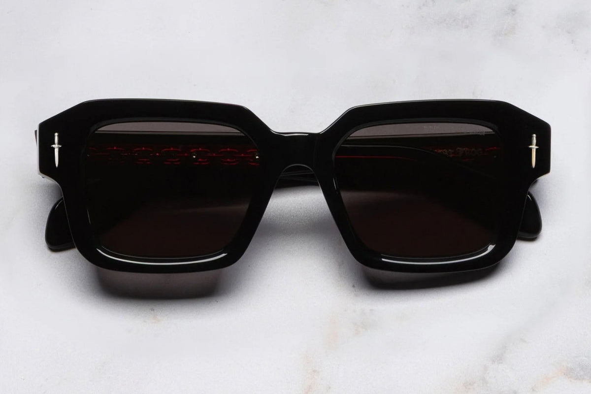 Cutler & Gross The Great Frog Bones Link - Black Sunglasses