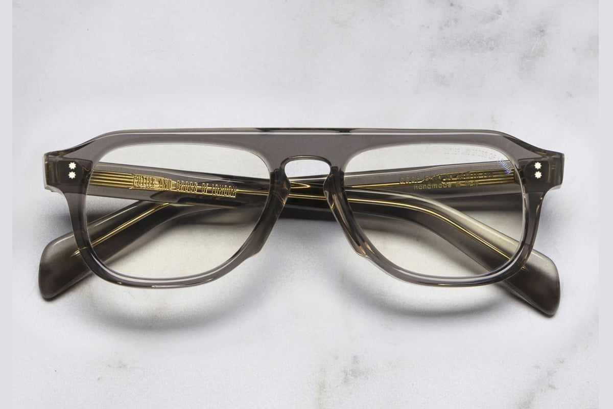 Cutler & Gross GR14 Eyeglasses - Grey on Granny Chic