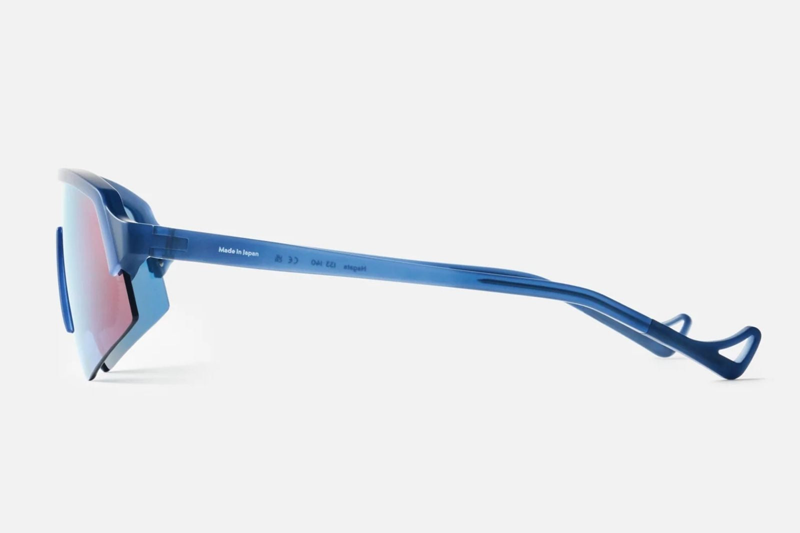 District Vision Choji Turbo Blade - Midnight/D+ Aqua Mirror Sunglasses