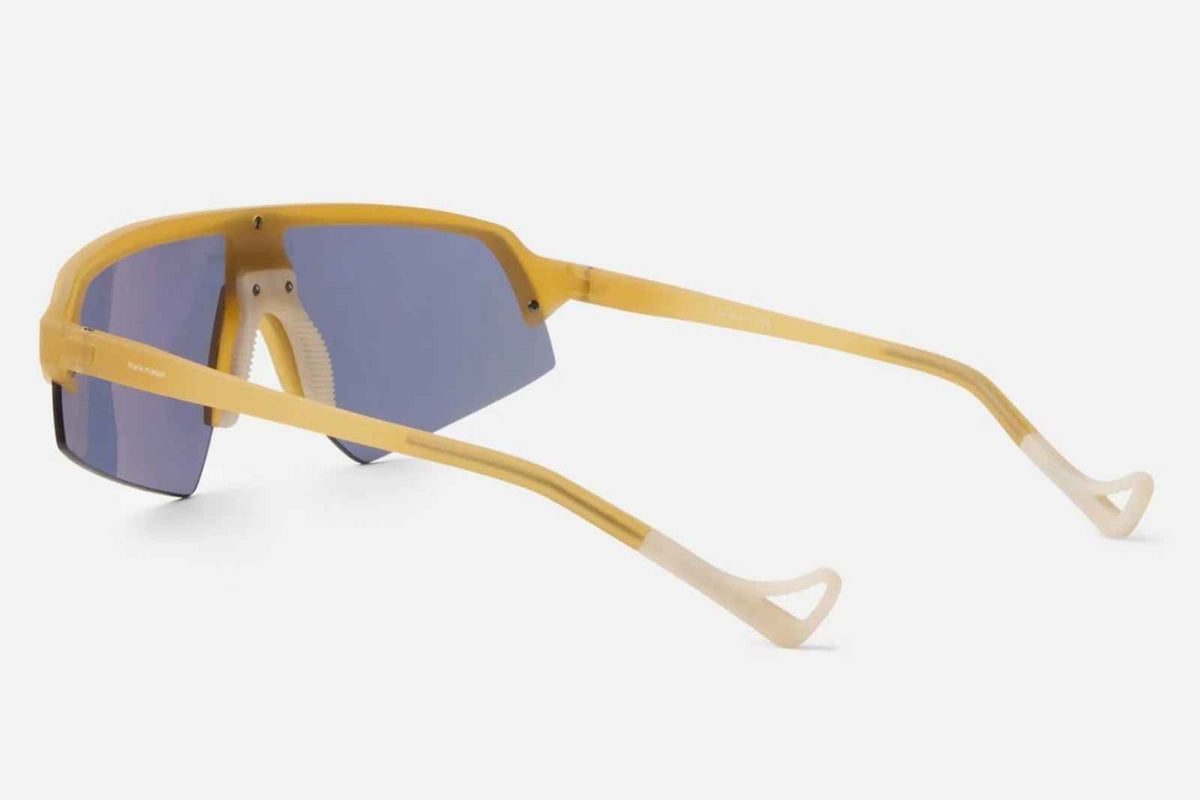 District Vision Choji Turbo Blade - Sand/D+ Blue Ice Sunglasses