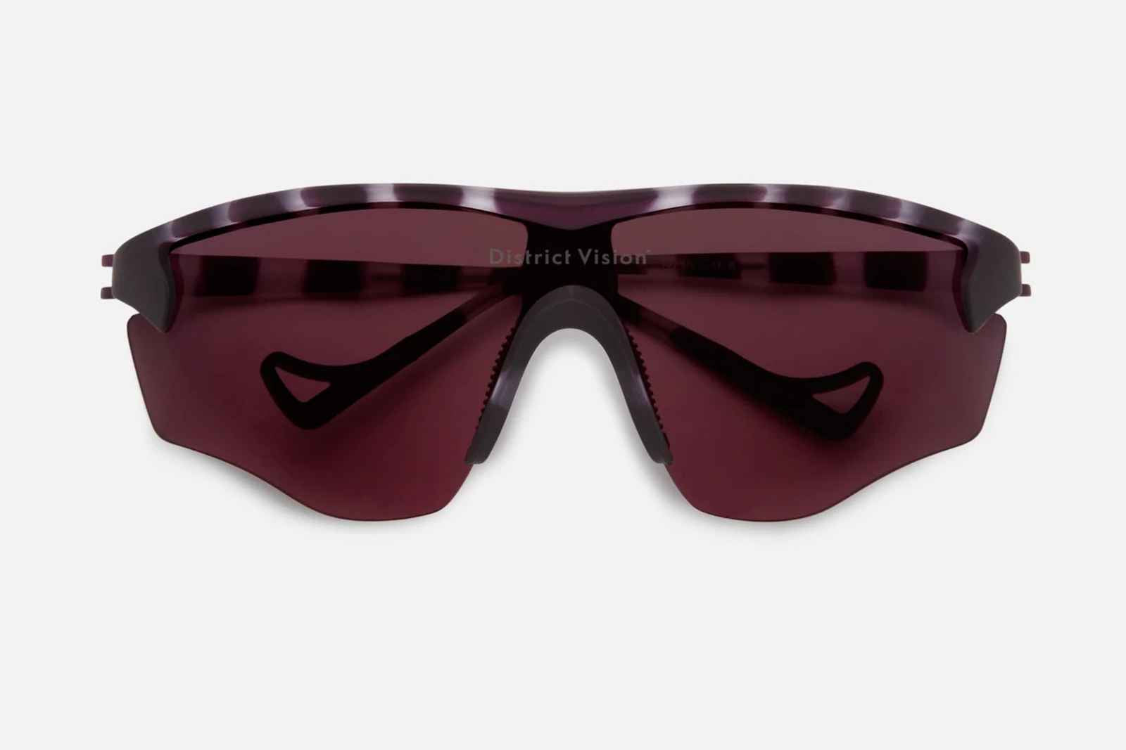 District Vision | Junya Racer in Mantis/D+ Opal Mirror Sunglasses