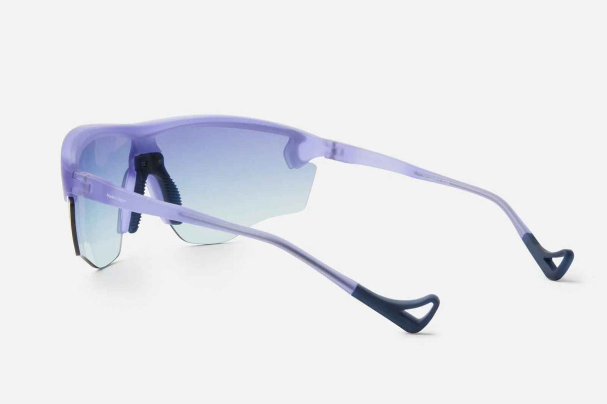 District Vision Junya Racer - Periwinkle/D+ Blue Sunglasses