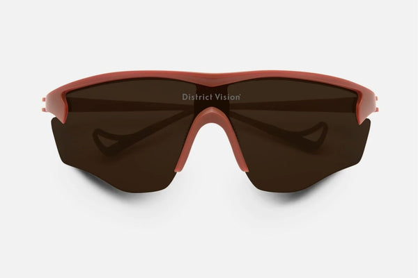 District Vision | Junya Racer in Terracotta/D+ Copper Sunglasses