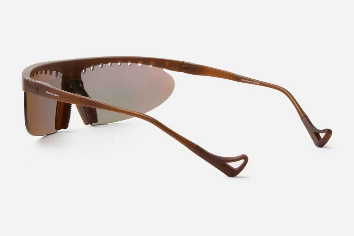 District Vision Koharu Eclipse - Hazel/D+ Fire Mirror Sunglasses