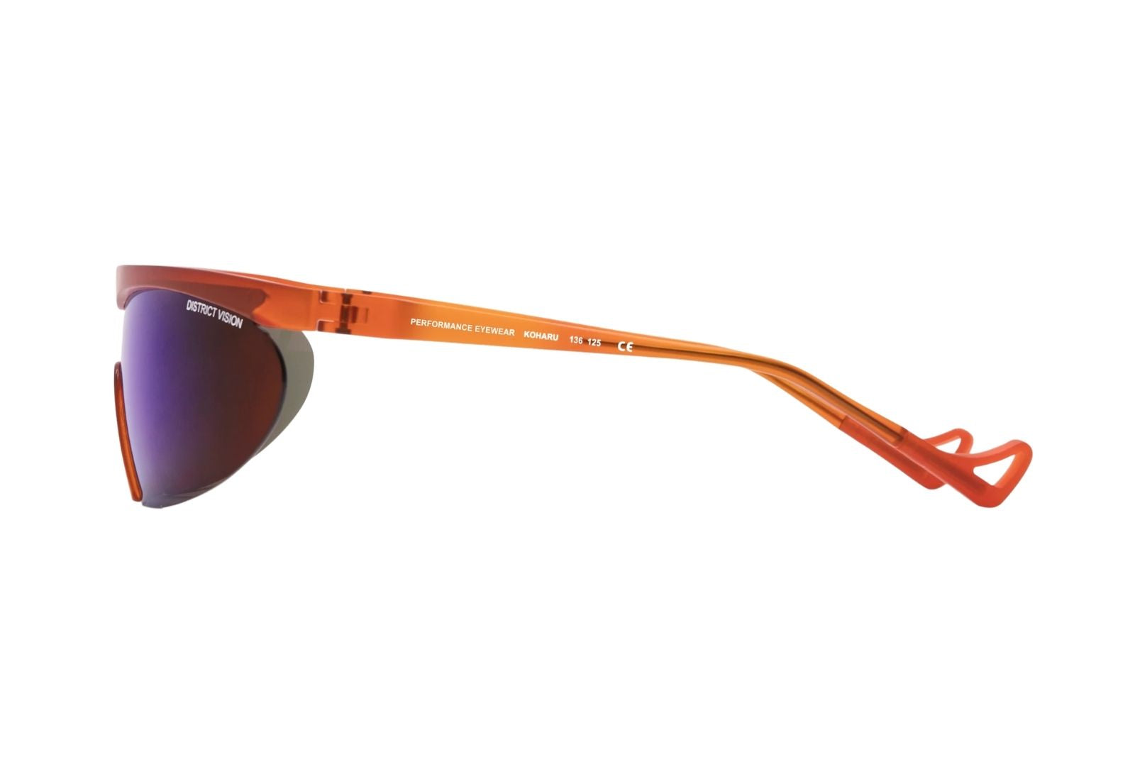 District Vision Koharu Eclipse Orange Sunglasses