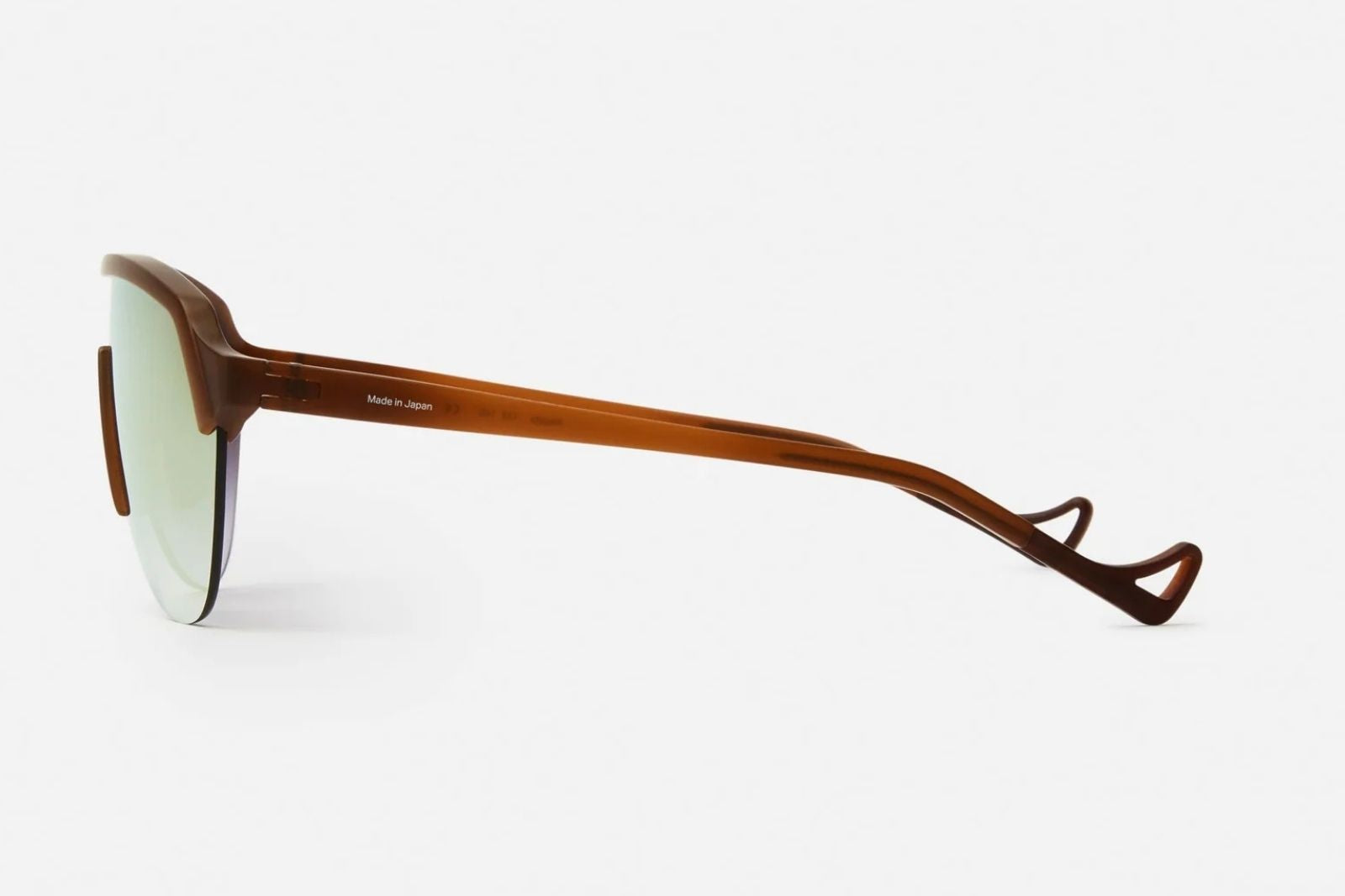 District Vision Nagata Speed Blade - Cedar/D+ Fire Mirror Sunglasses
