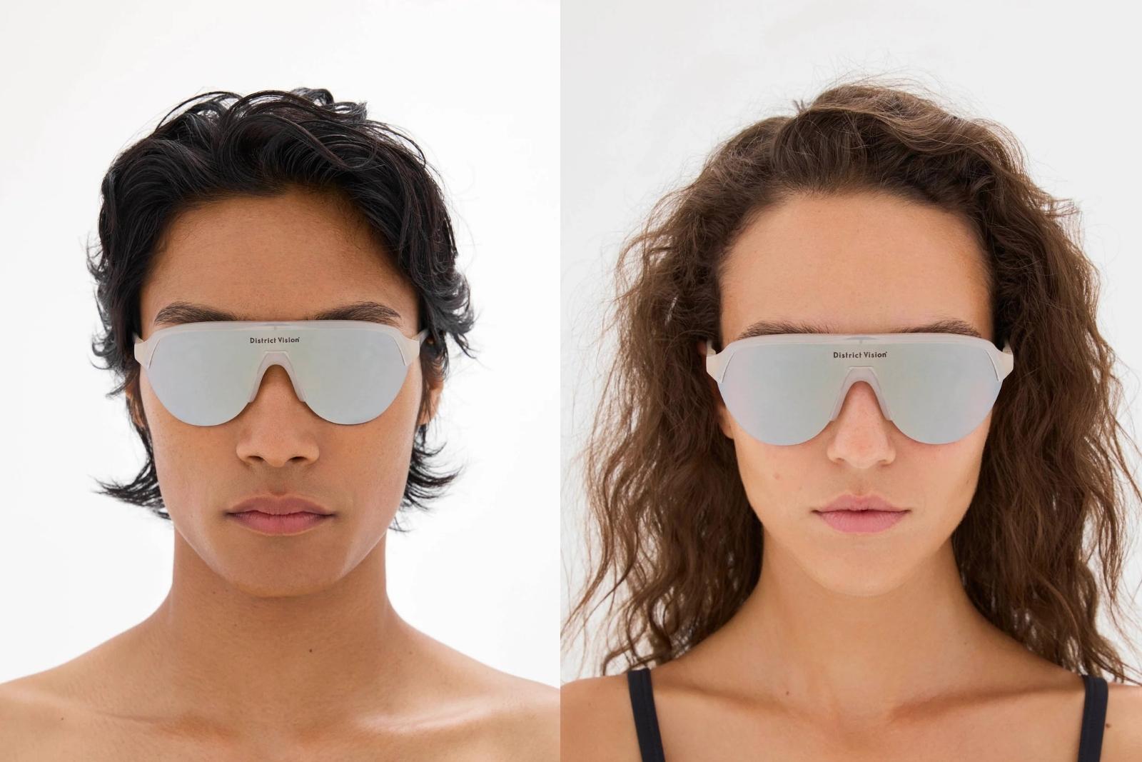 District Vision Nagata Speed Blade - Morel/D+ Copper Mirror Sunglasses