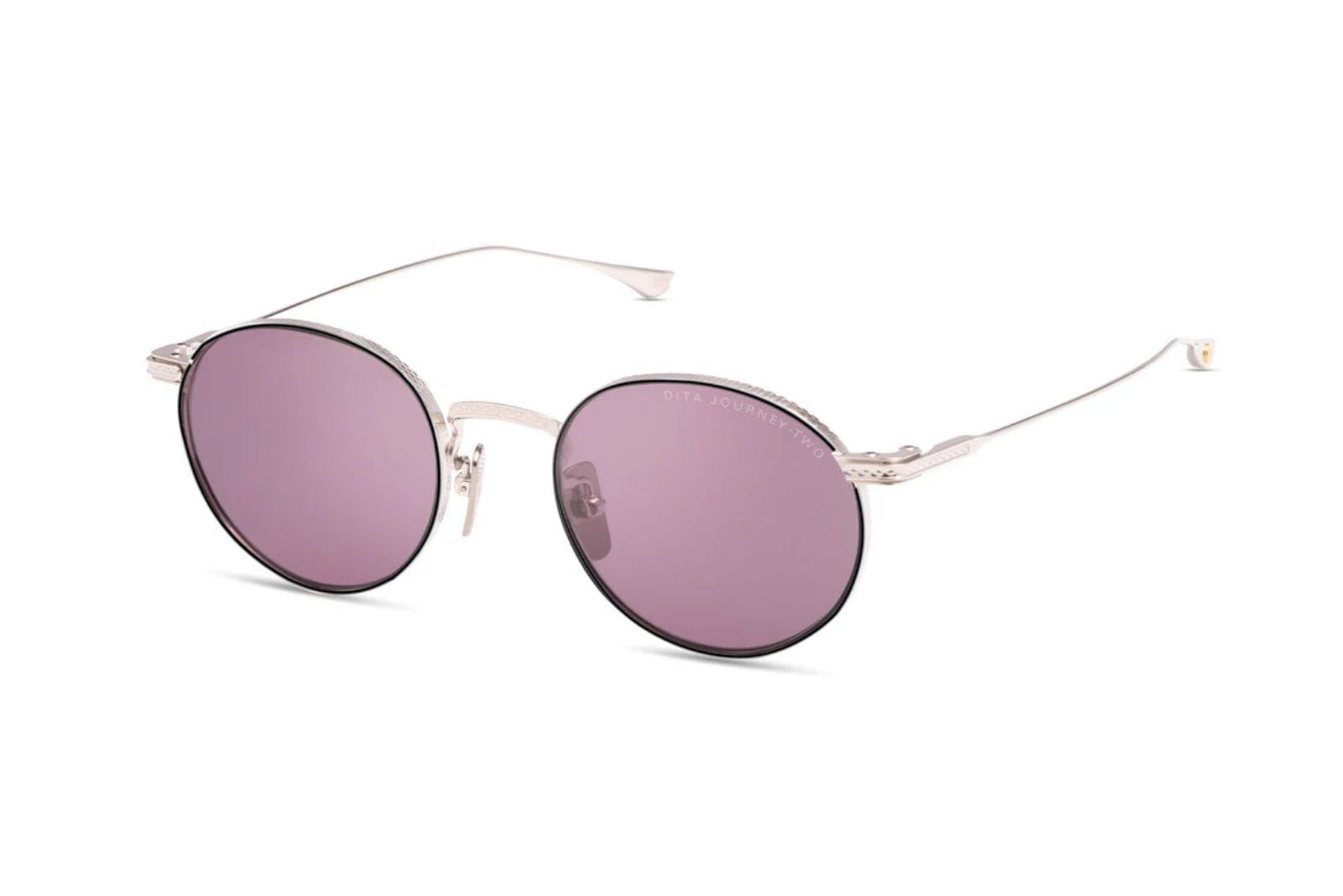 Dita Journey Two - Silver Black Sunglasses