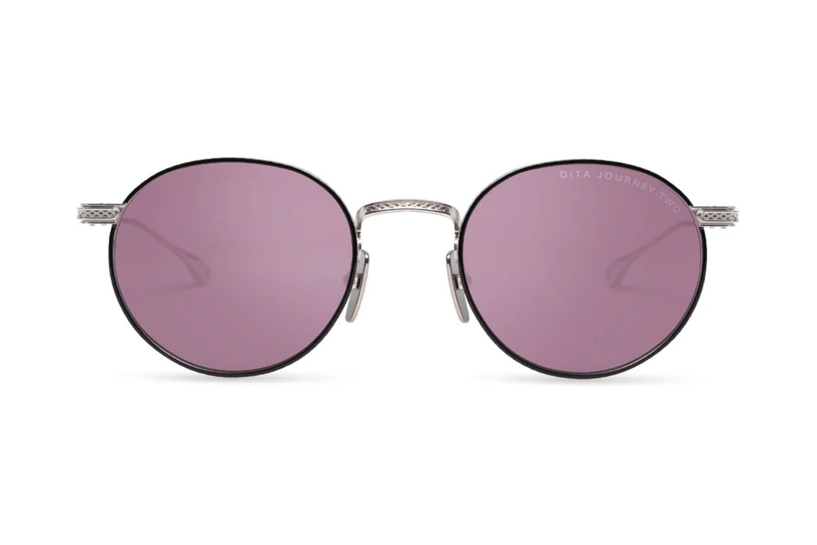 Dita Journey Two - Silver Black Sunglasses