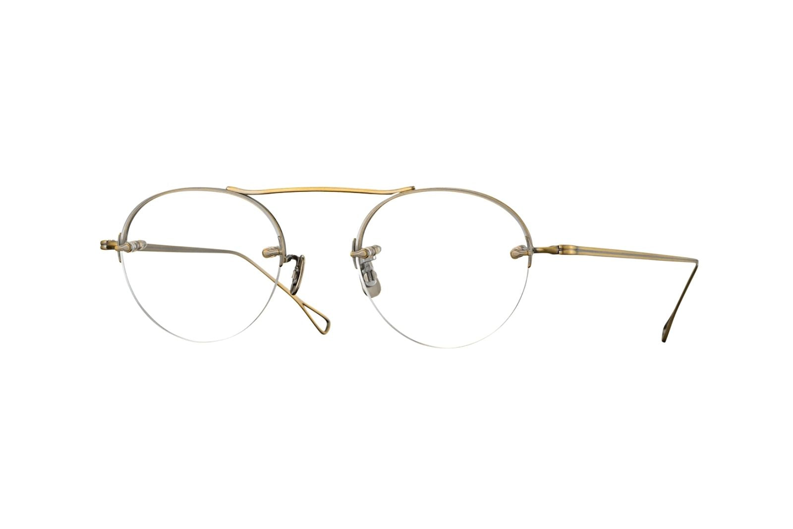 Eyevan 178 Eyeglasses - 901 | Gold Silver