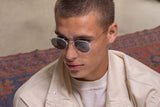 Eyevan 188 Silver Sunglasses Model