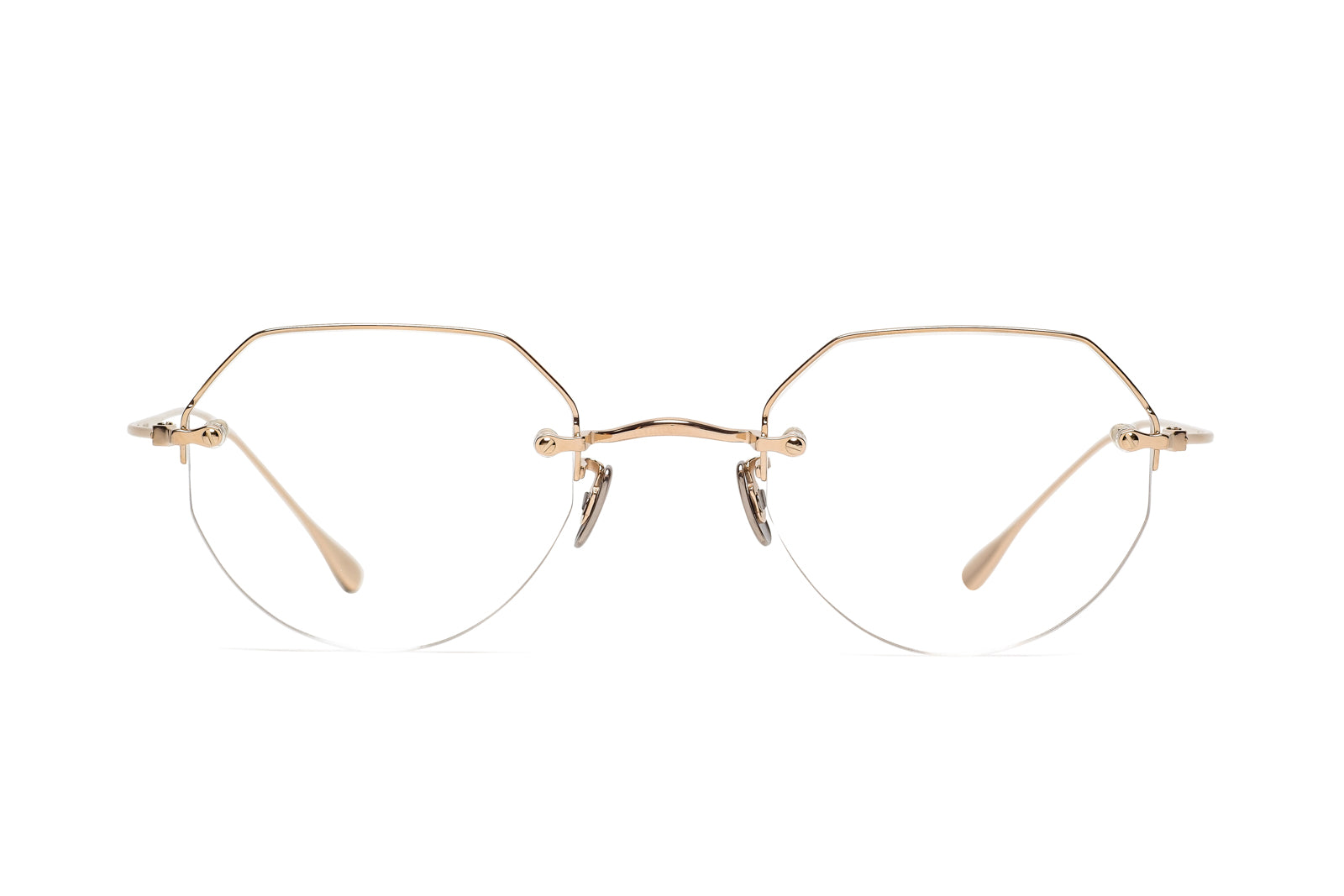 Eyevan 189 Gold Eyeglasses