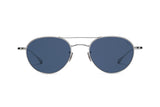 Eyevan 191 Silver Blue Sunglasses