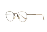 Eyevan 7285 Pond Antique Gold Eyeglasses
