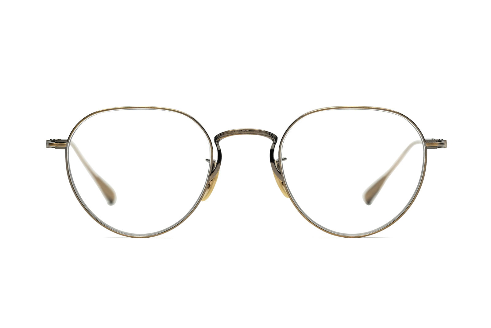 Eyevan 7285 Pond Antique Gold Eyeglasses