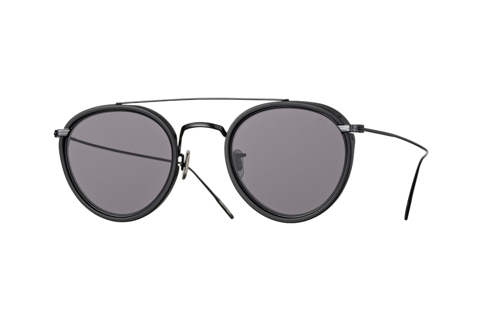 Eyevan 7285 | 762 in Silver Honey Sunglasses - twelvesixtynine