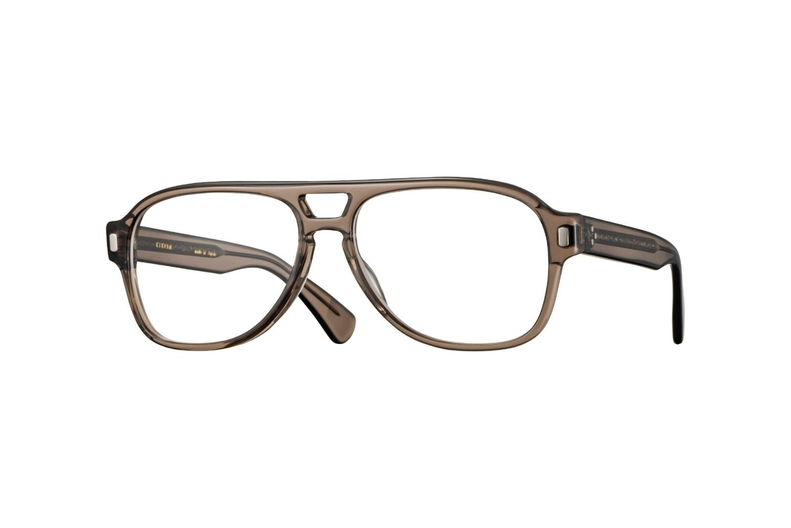Eyevan 7285 | Brett in Haze Eyeglasses - twelvesixtynine