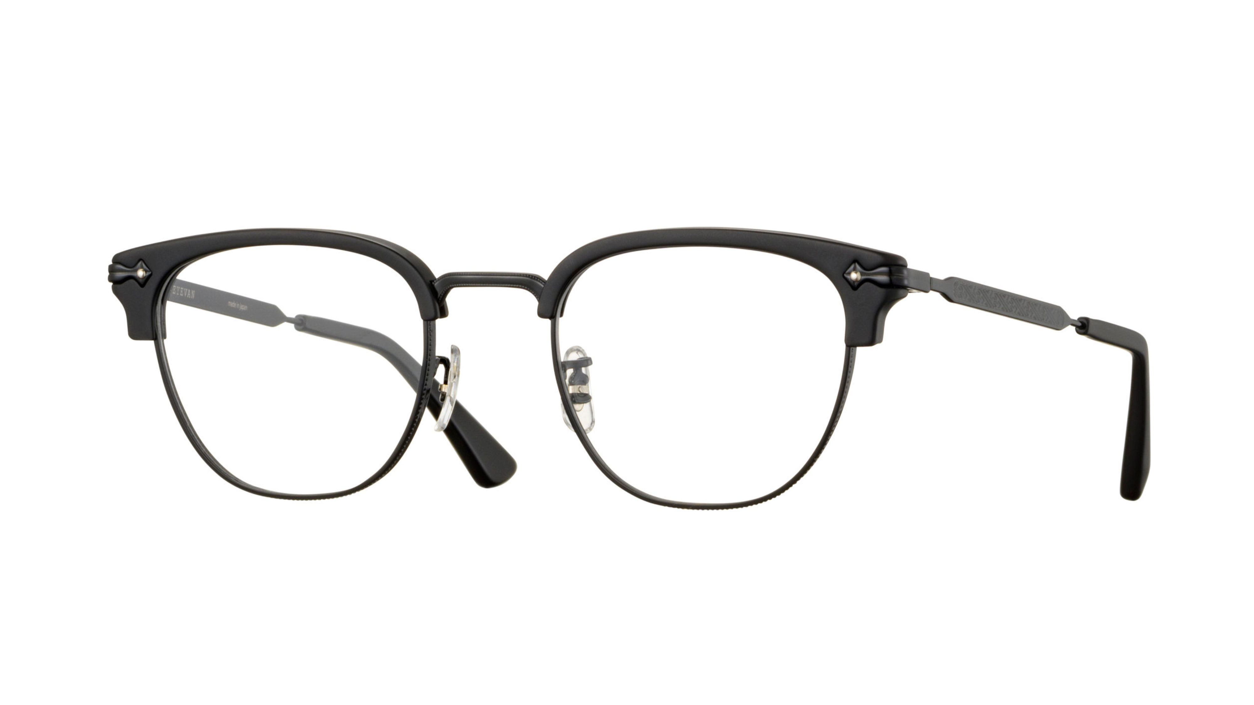 Eyevan Draper MPBK Black Eyeglasses