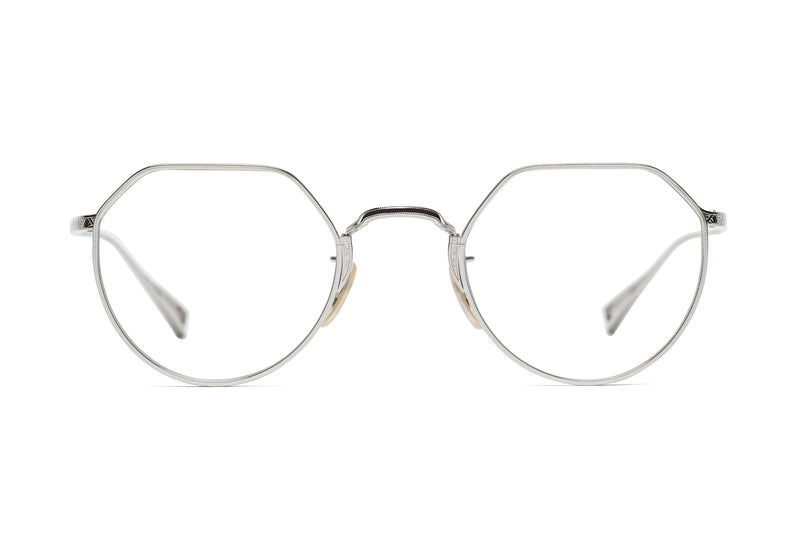 Eyevan Johnb Silver Eyeglasses