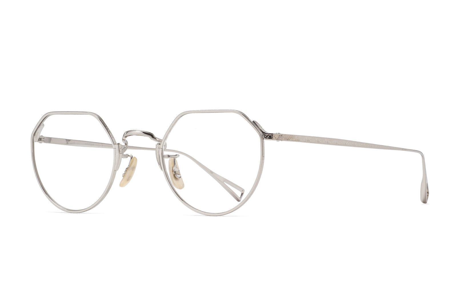 Eyevan Johnb Silver Eyeglasses