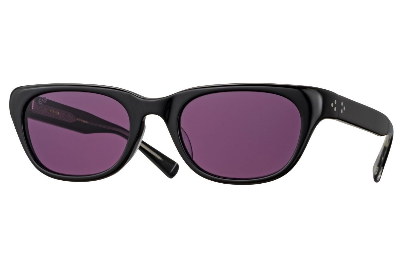 eyevan malecon black purple sunglasses 